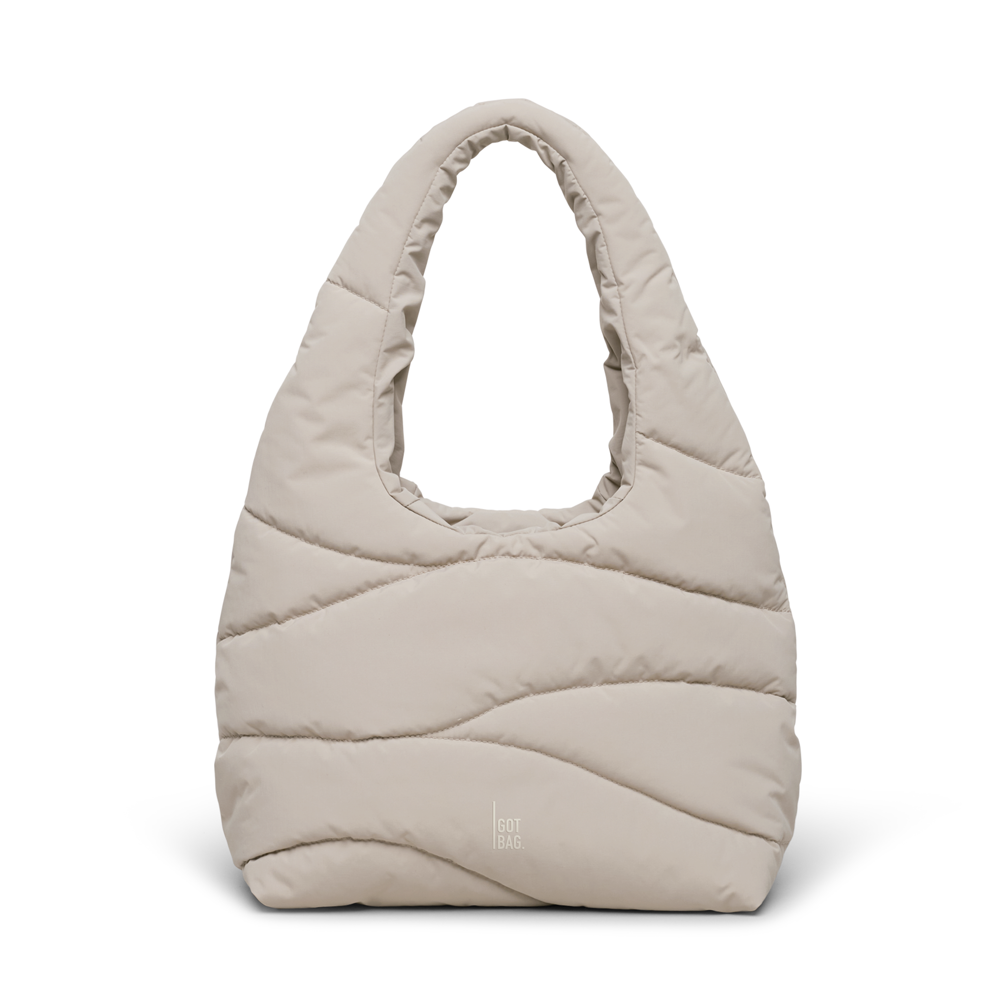 WAVY PUFFER SHOULDER BAG